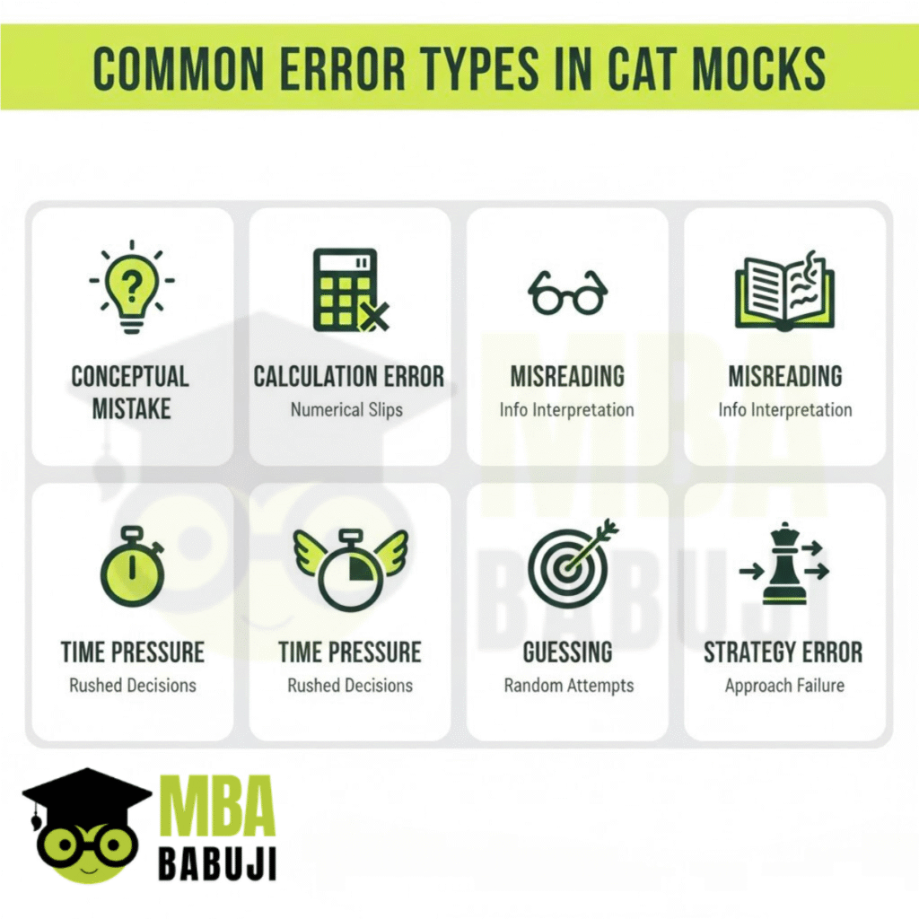 Common Error Types in CAT Mocks