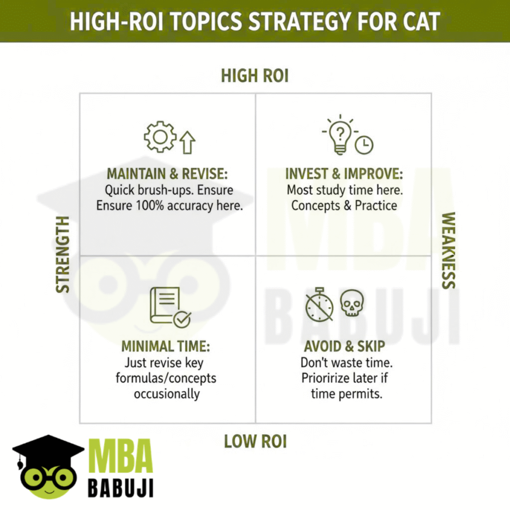 High-ROI Topics Strategy for CAT