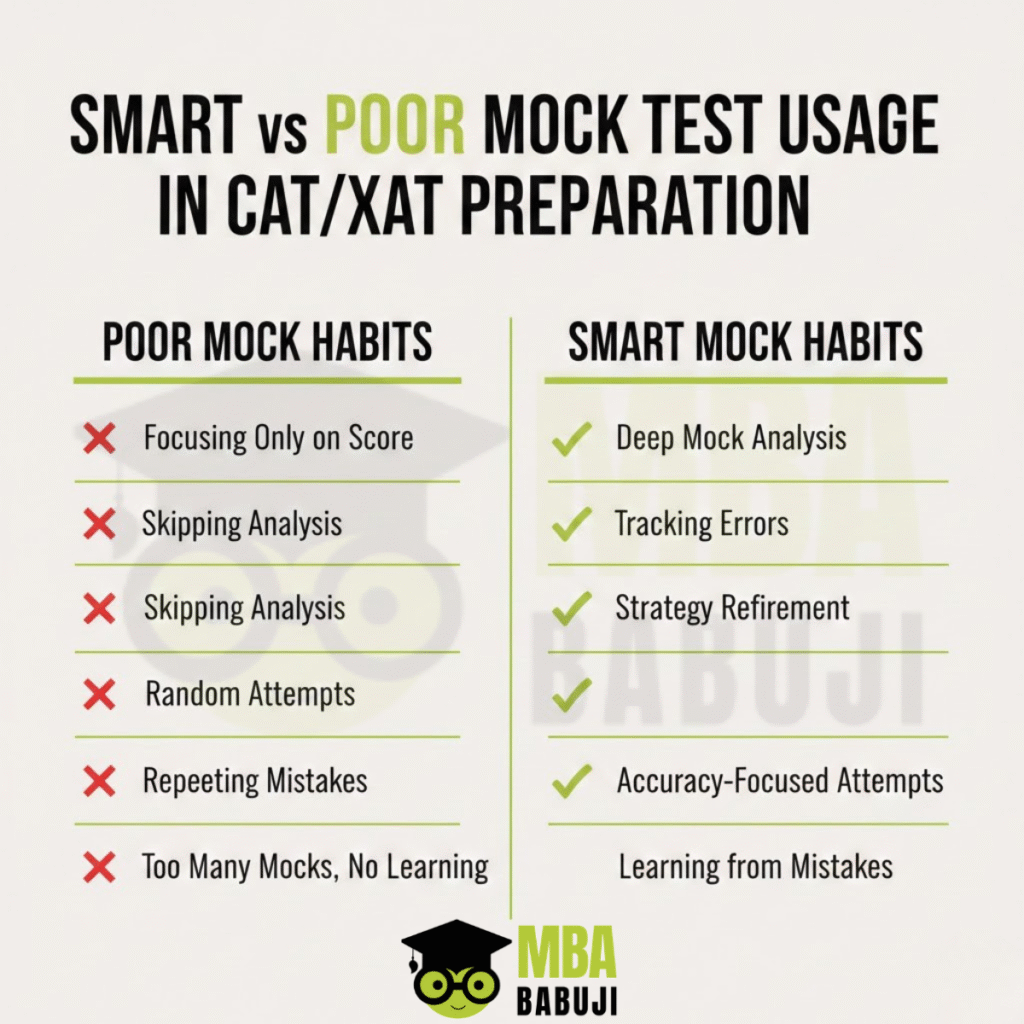 The Smartest Way to Use Mock Tests in CAT XAT & CET Preparation
